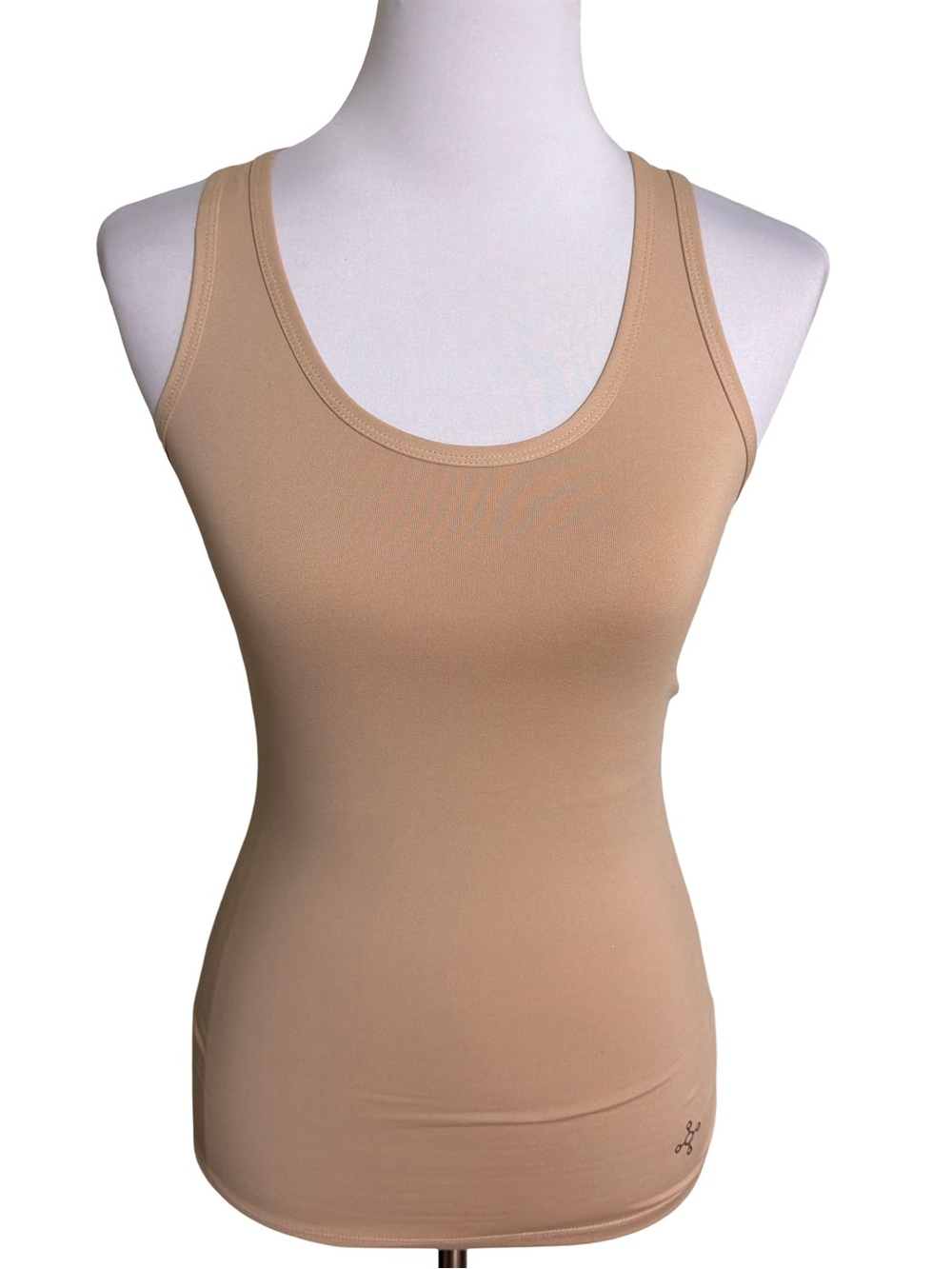 Tommy Copper Women's Compression Beige Scoop Neck Tank Top